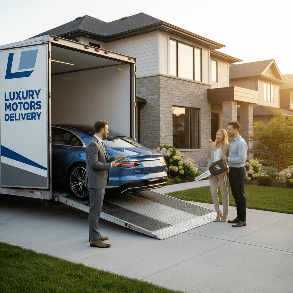 The Delivery - your vehicle arrives