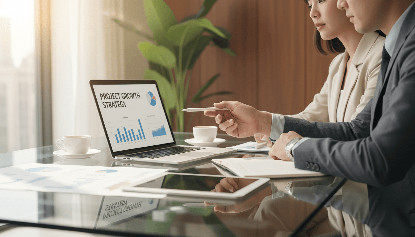 Consultation meeting at professional office